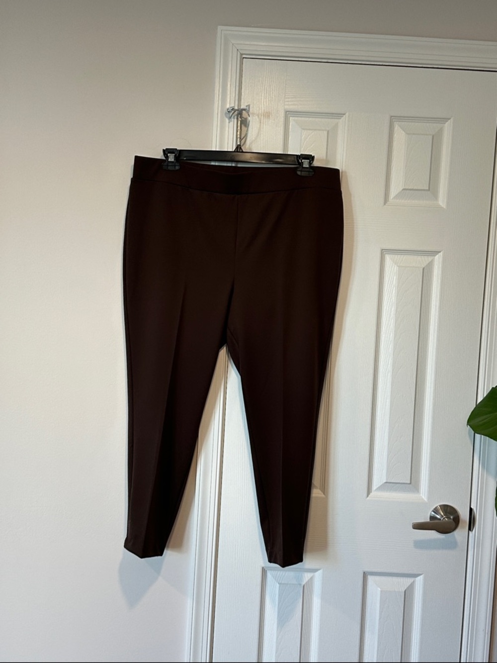 Talbots Women's Brown Slim Ankle Pants/Trousers Size 2X